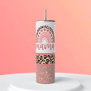Pink Mama and Mini tumbler set